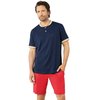 Navy + Red