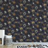 Bleu Nuit, Orange, Gris
