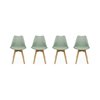 Chaise vert celadon