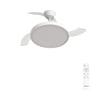 Blanc/Transparent