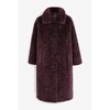 Manteau femme couleur prune