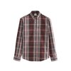 Chemise à carreaux rouge et noir homme
