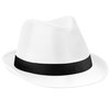 Chapeau blanc homme
