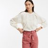 Blouse romantique blanche