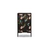 Imprimé Floral Sur Fond Noir Colibri