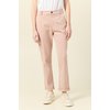 Pantalon chino rose poudré femme