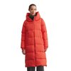 Manteau rouge foncé femme