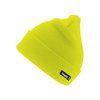 Bonnet jaune moutarde homme