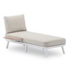 Blanc, Coussin Beige