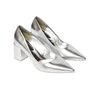 Escarpins gris argent