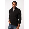 Costume noir gilet gris