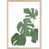 Affiche + Cadre En Bois - Chêne