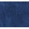 Rideau suedine bleu