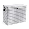 Commode noir et blanc
