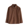 Micro-Carreaux Marron Clair