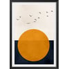 Affiche + Cadre En Bois - Noir