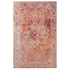 Tapis salon moderne rouge