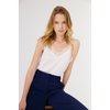 Top blanc dentelle chic
