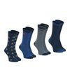 Blau bedruckt Boot