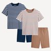 Pyjama short ado garçon