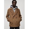 Manteau laine camel homme