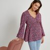 Multi-coloured floral print