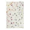 Tapis étoile blanc