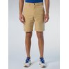 Short jean beige homme