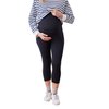 Legging court noir femme