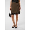 Marron Noir Seal Brown/Black Lace