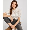 T-shirt col roulé manches courtes