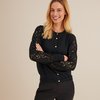 Gilet noir femme