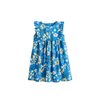 Robe bleu bébé fille