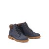 Lacets plats bleu marine