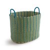 Panier rangement plastique tressé