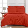 Parure de couette orange