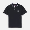 Polo rayé pique manche courte