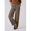 Marron Pied-De-Poule Beige