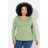 Haut vert sauge femme