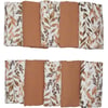 Ecru, Marron, Orange