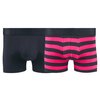 Pink Stripe+Navy Blue