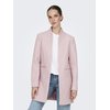 Manteau long violet femme