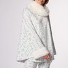 Poncho polaire long