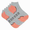 Orange Corail + Gris Chiné