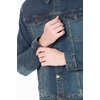 Veste en jean longue homme