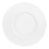 Assiettes à Dessert Nymphéa - Lot De 6, Porcelaine Blanche, 23 Cm - Compatible Lave-vaisselle Et Micro-ondes