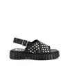 Studded flat sandals