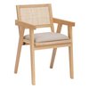 Fauteuil salle à manger accoudoirs