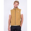 Doudoune sans manche homme camel