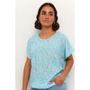 Bleu Floral Blue Atoll Petit Fleur